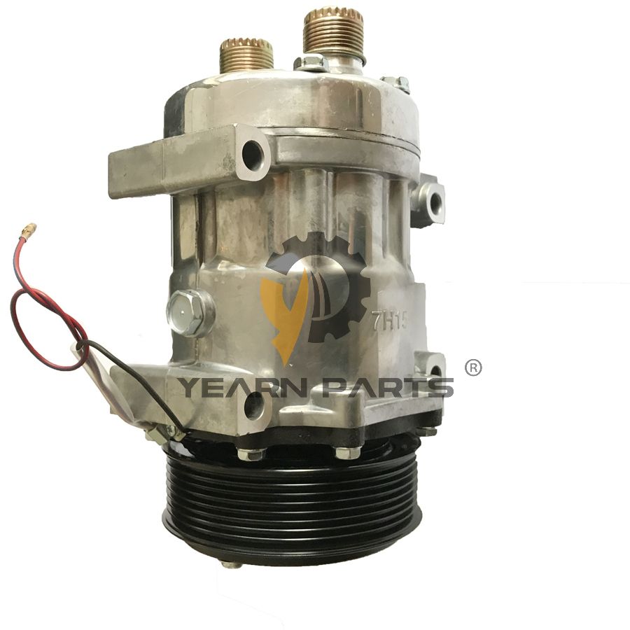 Air Conditioning Compressor 8500795 for Case Wheel Loader 821E 821F 821G 921F 921G
