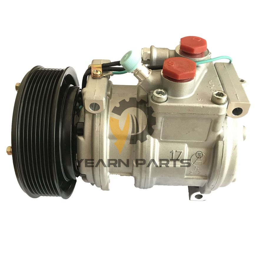 Air Conditioning Compressor RE69716 for John Deere Skid Steer Loader 317 325 332 CT322