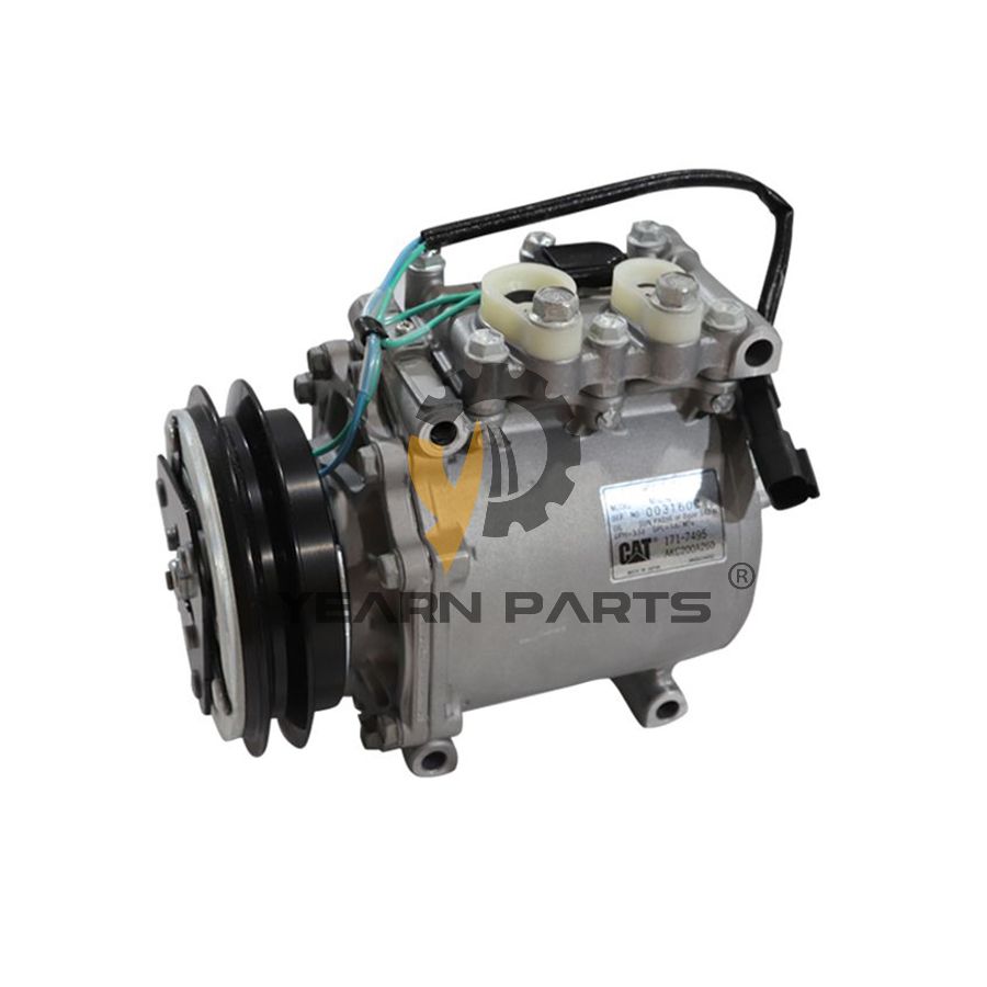 Air Conditioning Compressor 171-7495 1717495 for Caterpillar Excavator CAT 307C 307C SB 311C U 320C Engine 4M40 3064 3066