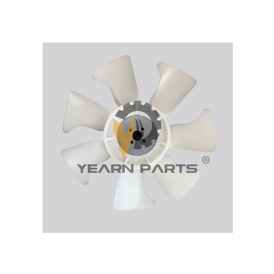 Cooling Fan Blade KBT1629274110 KBT1624174110 for Hitachi Excavator EX40UR-3 HX99B VR308 VR408 ZX30 ZX30UR ZX35 ZX40UR