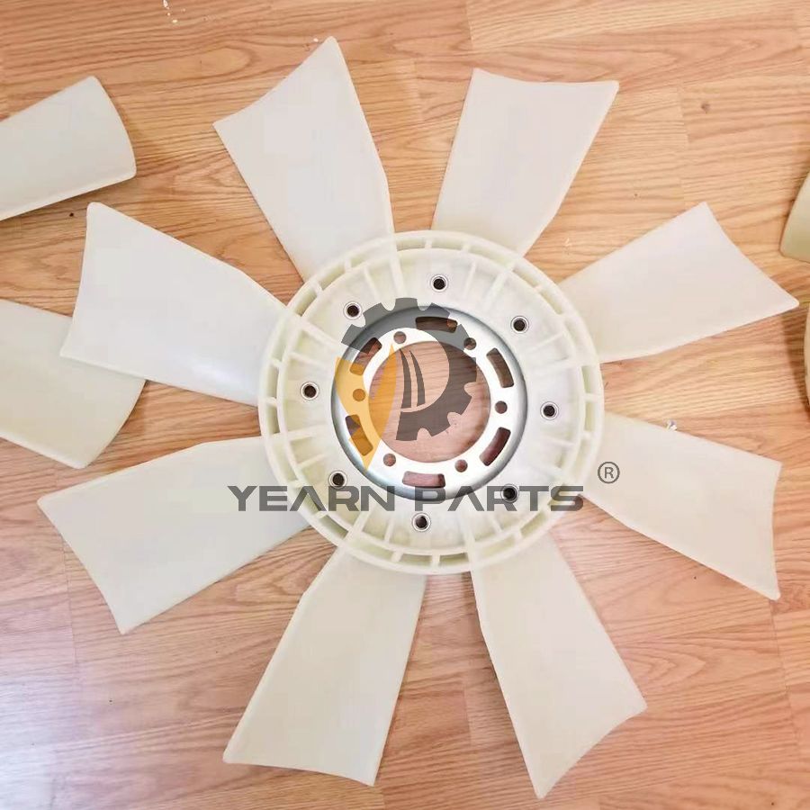 Cooling Fan Blade with 8 Blades 1136602390 for Hitachi Excavator EX400-3C EX400-5 EX450H-5