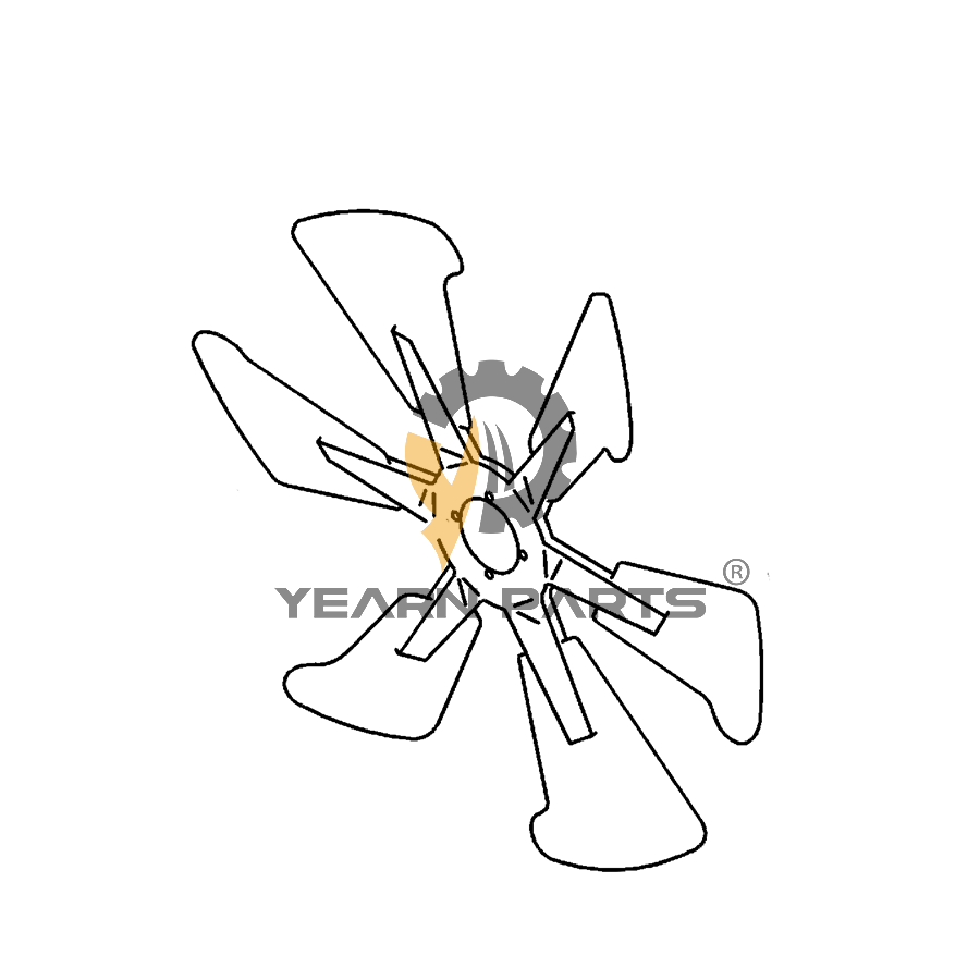 Cooling Fan Spider 1136603510 for Hitachi Excavator LX130-7 LX160-7