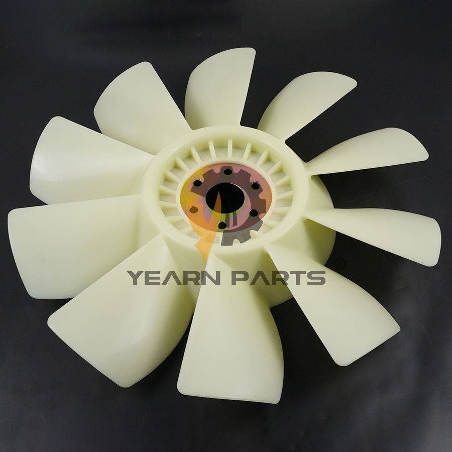 Fan Cooling Blade 600-625-7520 6006257520 for Komatsu Excavator PC60-7 PC70-7 PC70-8 PC75UD-3 PC75US-3 PC75UU-3 PC78MR-6 PC78US-10 PC78US-5 Engine 4D95LE 4D102E
