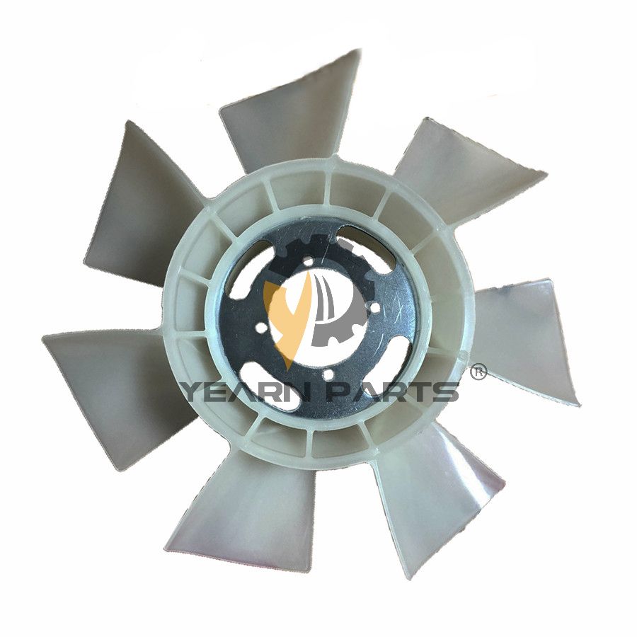 Fan Cooling Blade YNM129907-44740 for Hitachi Excavator ZX40U-2 ZX40U-3 ZX40U-5A ZX48U-3 ZX50U-2 ZX50U-3 ZX50U-5A ZX52U-3 Yanmar Engine 4TNV88