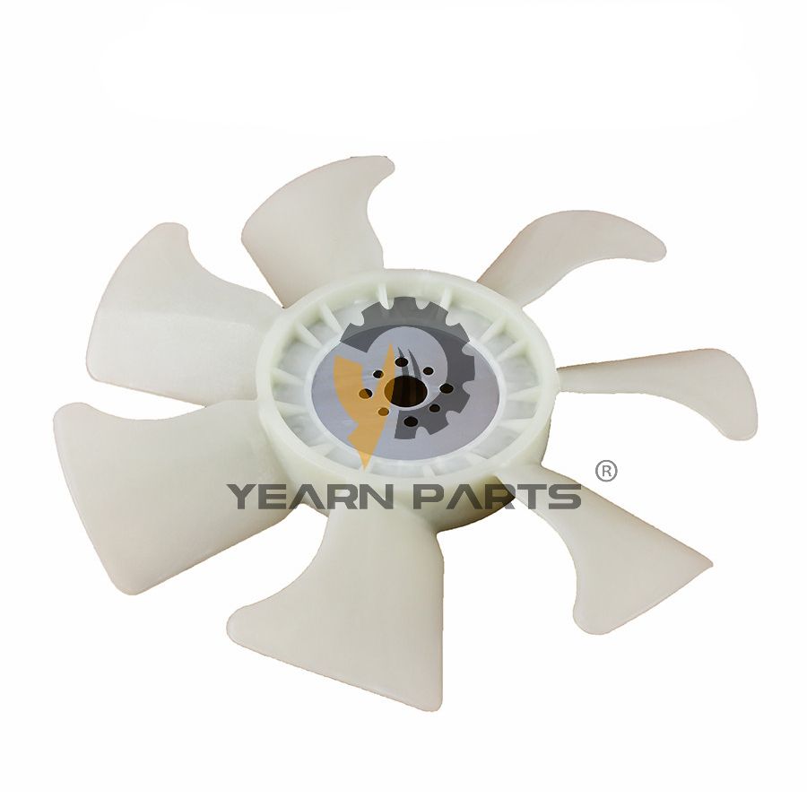 Fan Cooling with 7 Blades 2803788 280-3788 for Caterpillar Excavator CAT 303.5 D 303.5C CR 303C CR 304 C CR 304D CR 305 C CR 305.5D 305D Engine S3Q2 S4Q2T