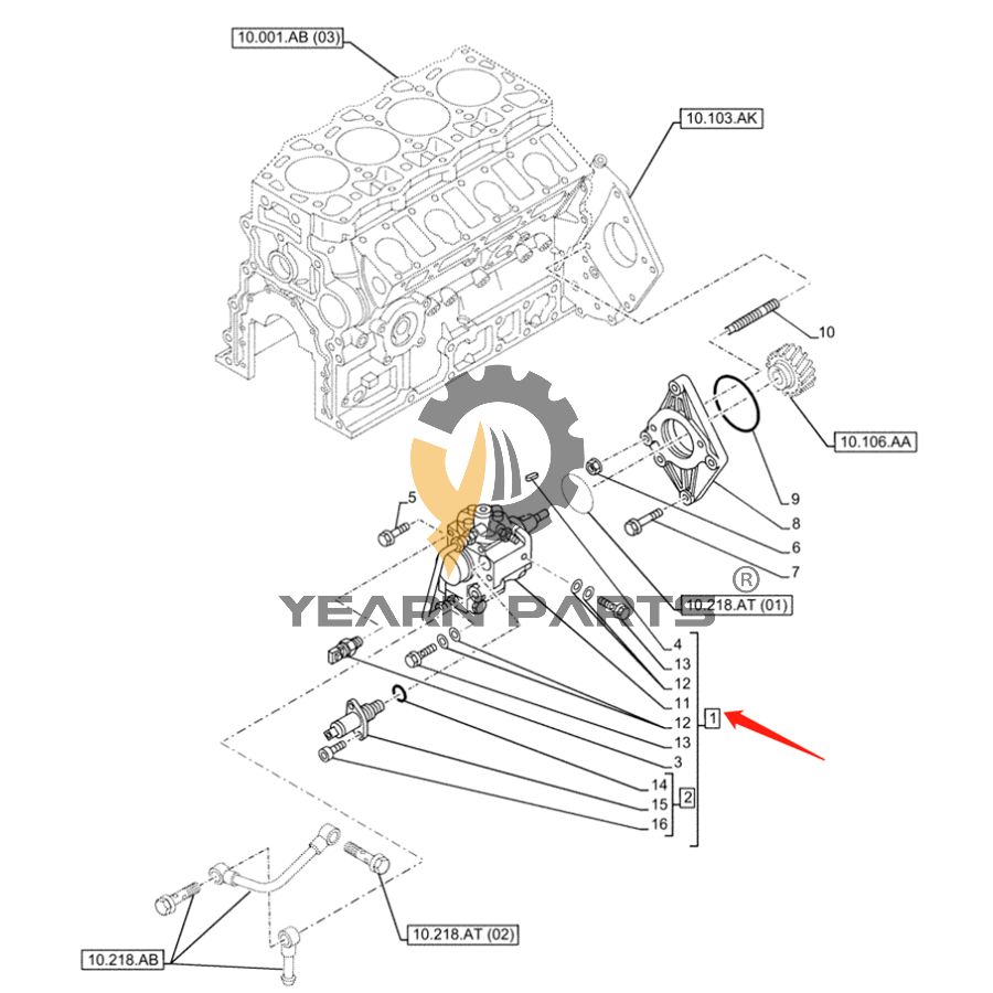 buy Fuel Injection Nozzle VI8981635241 47489826 for Case
