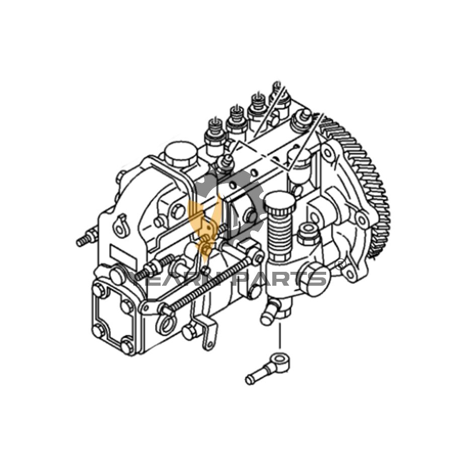 Fuel Injection Pump 8970209294 8971385620 for Isuzu Engine 4BD1-TPZ  4BD1-TPZ02