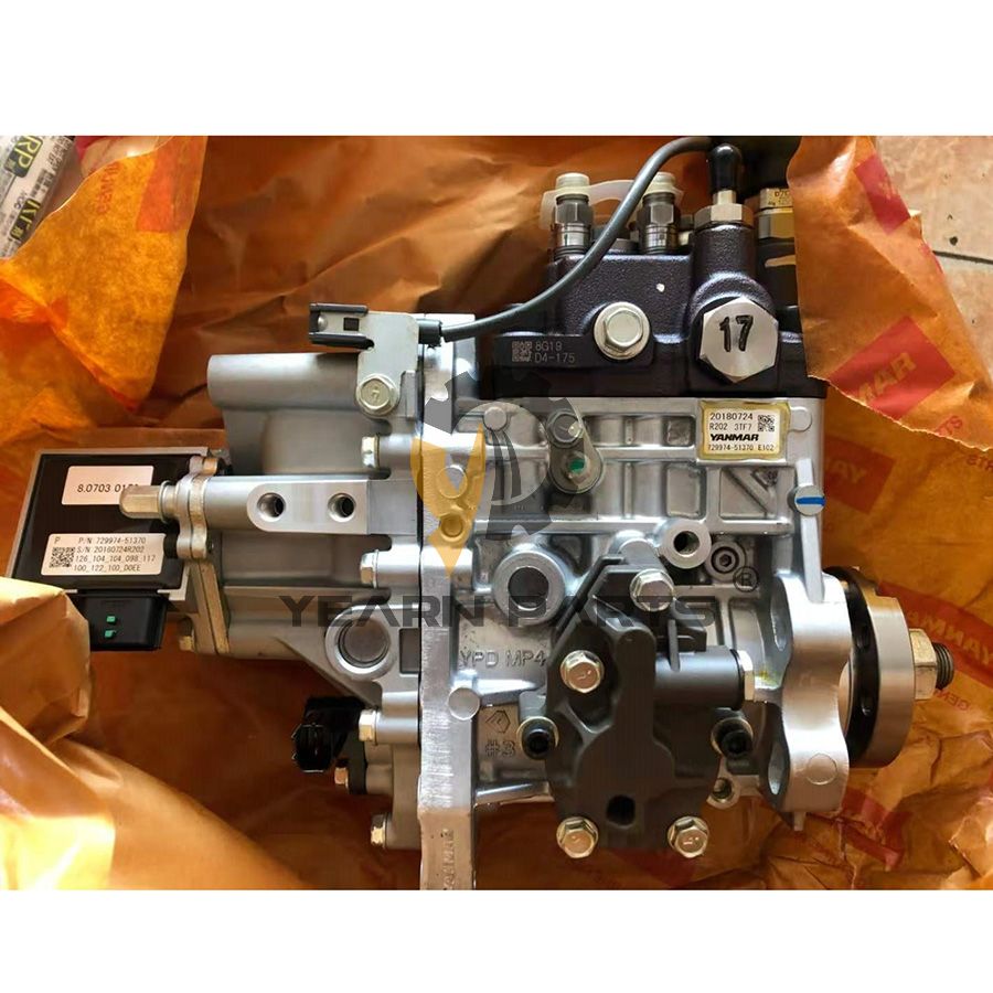 Fuel Injection Pump K9006179 for Doosan Daewoo Excavator DX80R E80 SOLAR 75-V