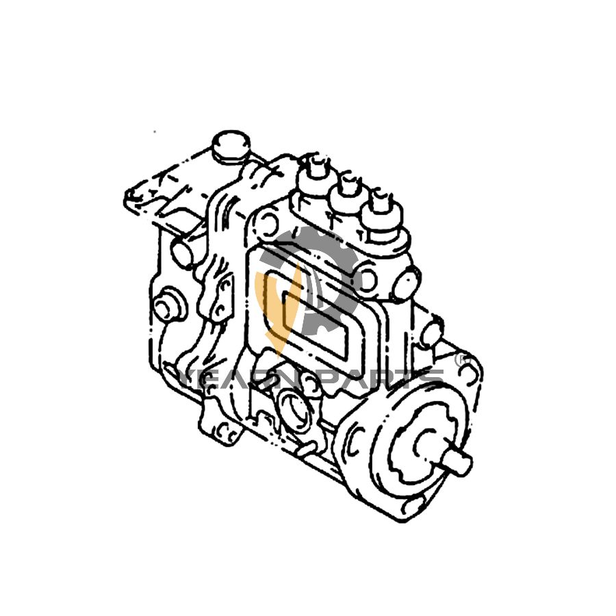 Fuel Injection Pump VV72921151370 VV72921151380 for Kobelco Excavator SK030-2 SK035-2
