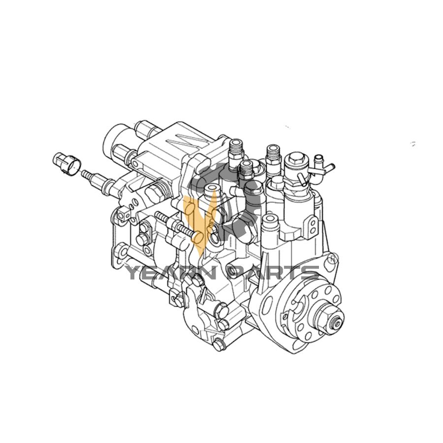 Fuel Injection Pump VV72924551310 for New Holland Excavator E30 E30SR E35 E35SR EH30.B EH35.B