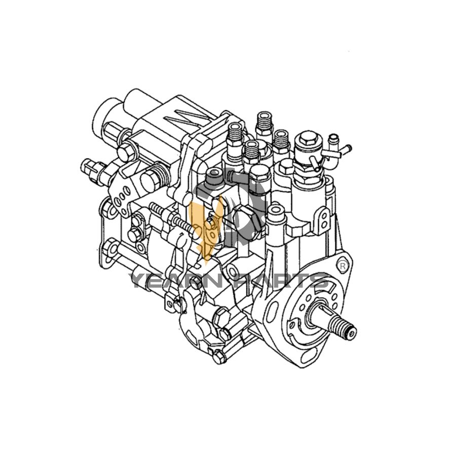 Fuel Injection Pump VV72964251400 for Kobelco Excavator 50SR-3