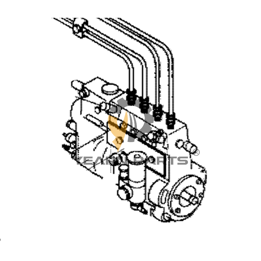Fuel Injection Pump XJAF-00446 XJAF00446 for Hyundai Excavator R110-7
