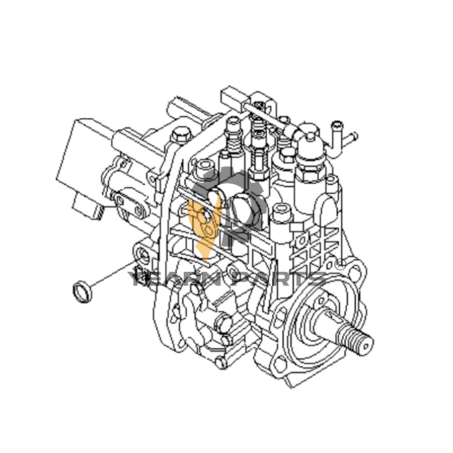 Fuel Injection Pump XJAU-00993 XJAU00993  for Hyundai Excavator R55-7A R55-9 R55W-7A R55W-9 R60CR-9