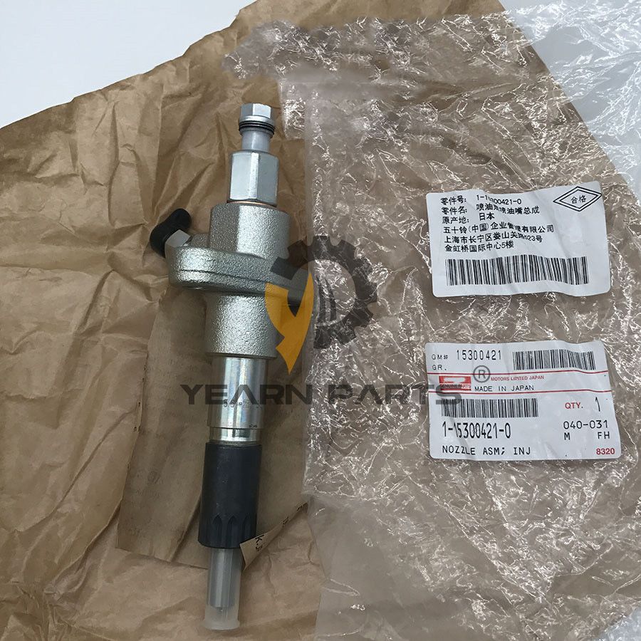 Fuel Injector 1153004210 for Hitachi Excavator ZX130W ZX160 ZX180LC ZX180W ZX200-5G ZX230 ZX240-3G ZX240-5G ZX250-5G ZX270 ZX280-5G ZX290-5G ZX300W Isuzu Engine 4BG1