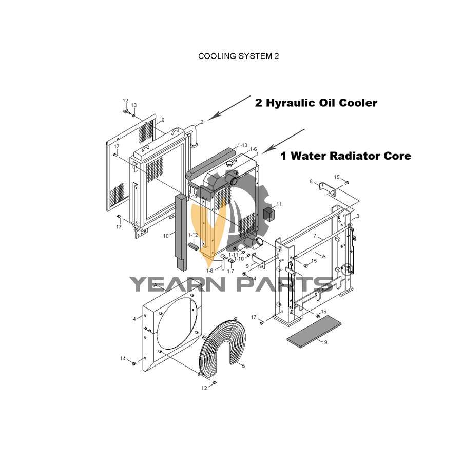 hydraulic-oil-cooler-11eg-40031-11eg40031-for-hyundai-excavator-r130w-3-r160lc-3