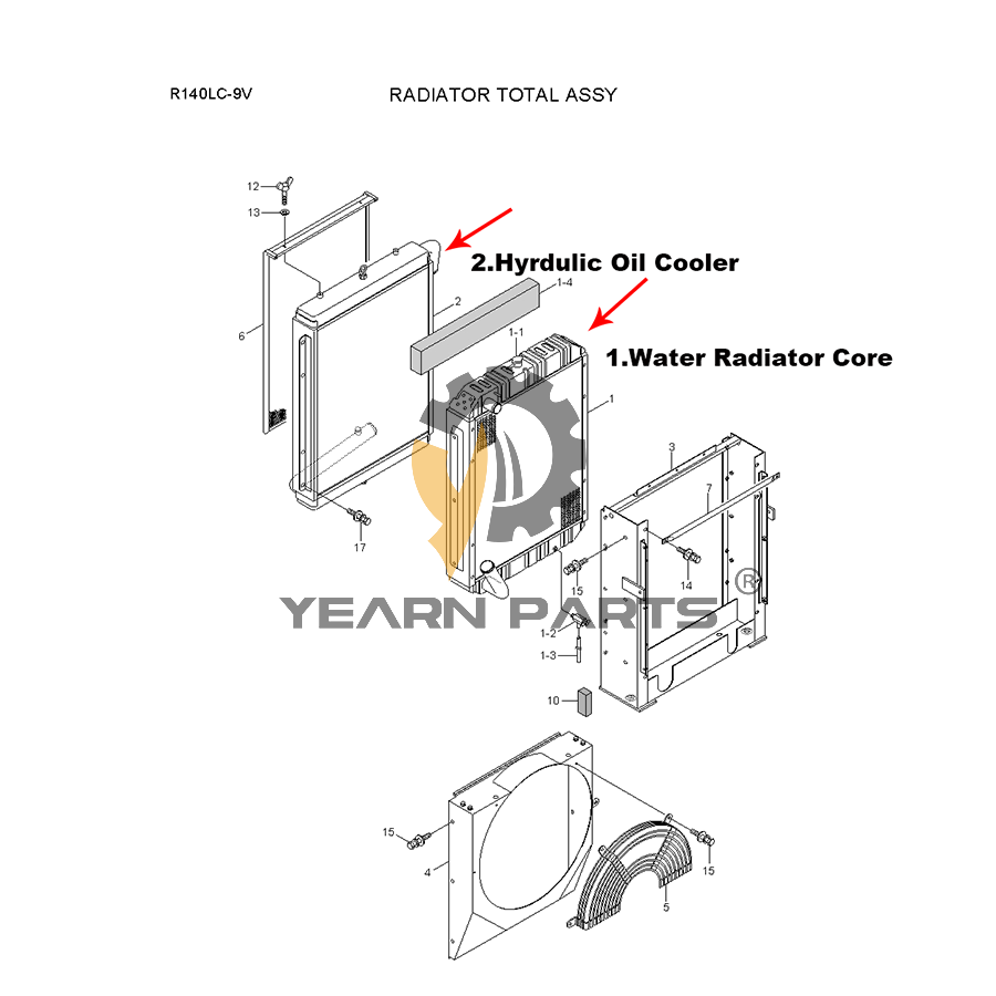hydraulic-oil-cooler-11n3-47020-11n347020-for-hyundai-excavator-r140lc-9v-india-r110-7-india