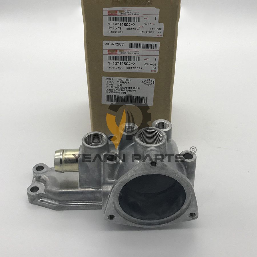 Thermostat Housing 1137118042 for Hitachi Excavator ZX110 ZX120 ZX125US ZX130W ZX135UR ZX135US ZX160 ZX160W ZX180LC ZX180W ZX95