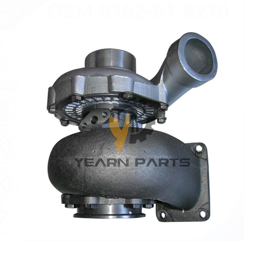 Turbocharger 6152-82-8210 Turbo S3A for Komatsu Excavator PC400-6 PC450-6 Engine SA6D125