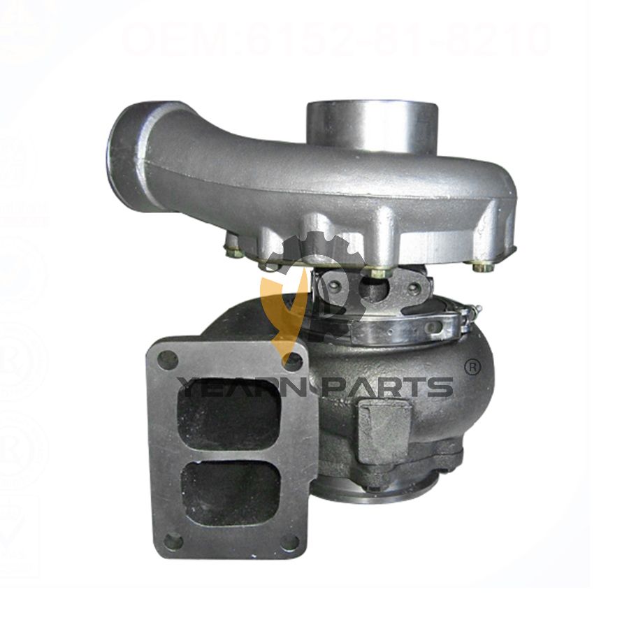 Turbocharger 6152-82-8210 Turbo S3A for Wheel Loader WA470-3 WA450-3 Engine SA6D125