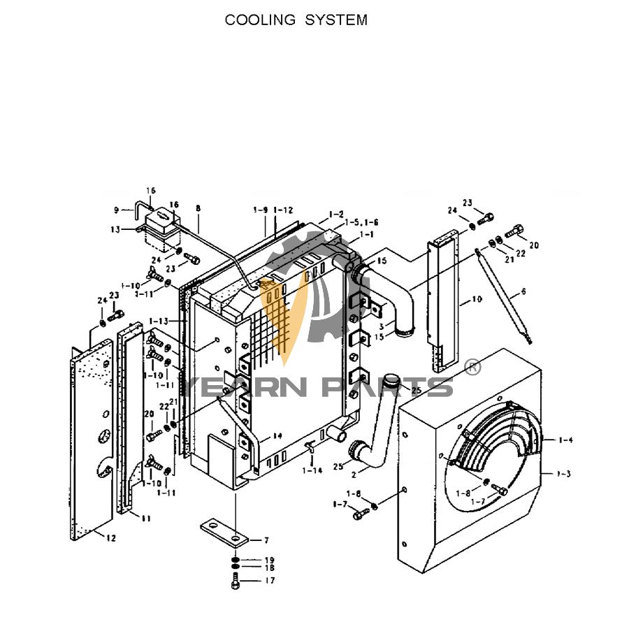 water-tank-radiator-ass-y-11e4-4002-11e44002-for-hyundai-excavator-r200w-r200w-2