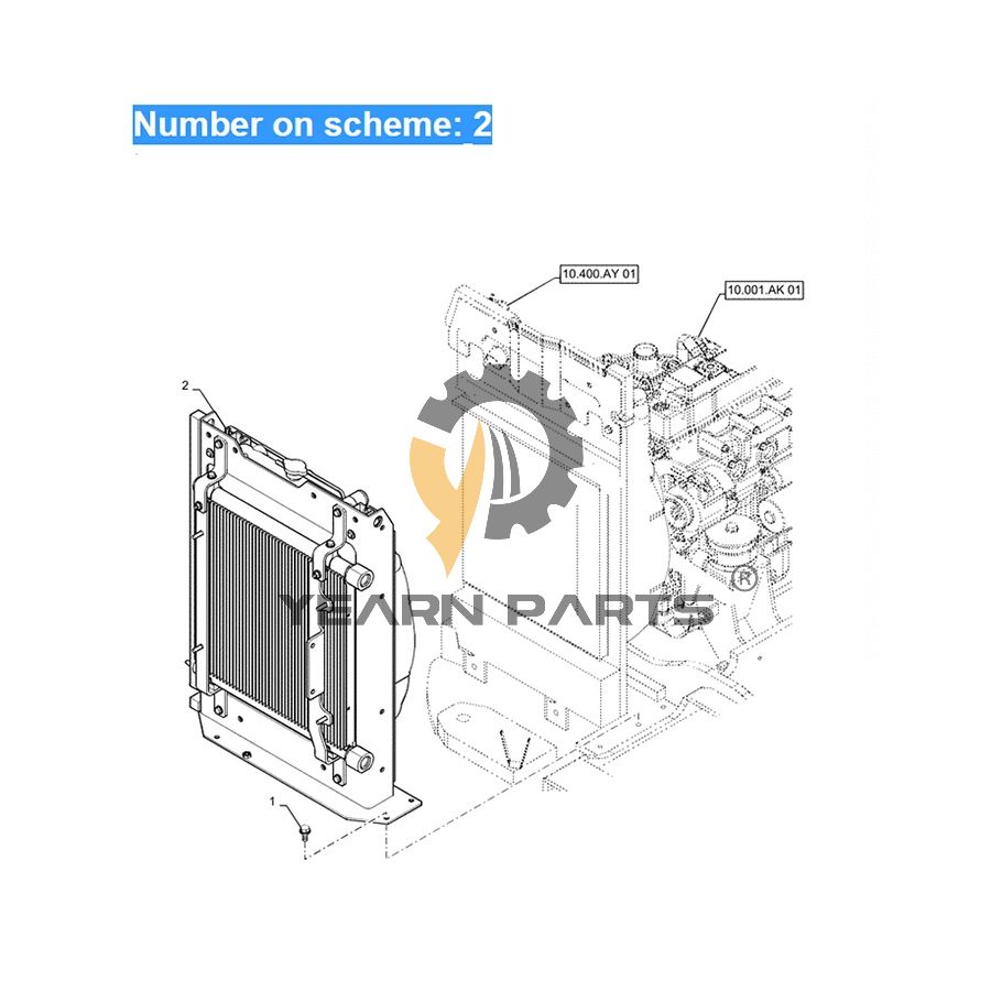 water-tank-radiator-ass-y-ps05p00002f1-for-new-holland-excavator-e55bx