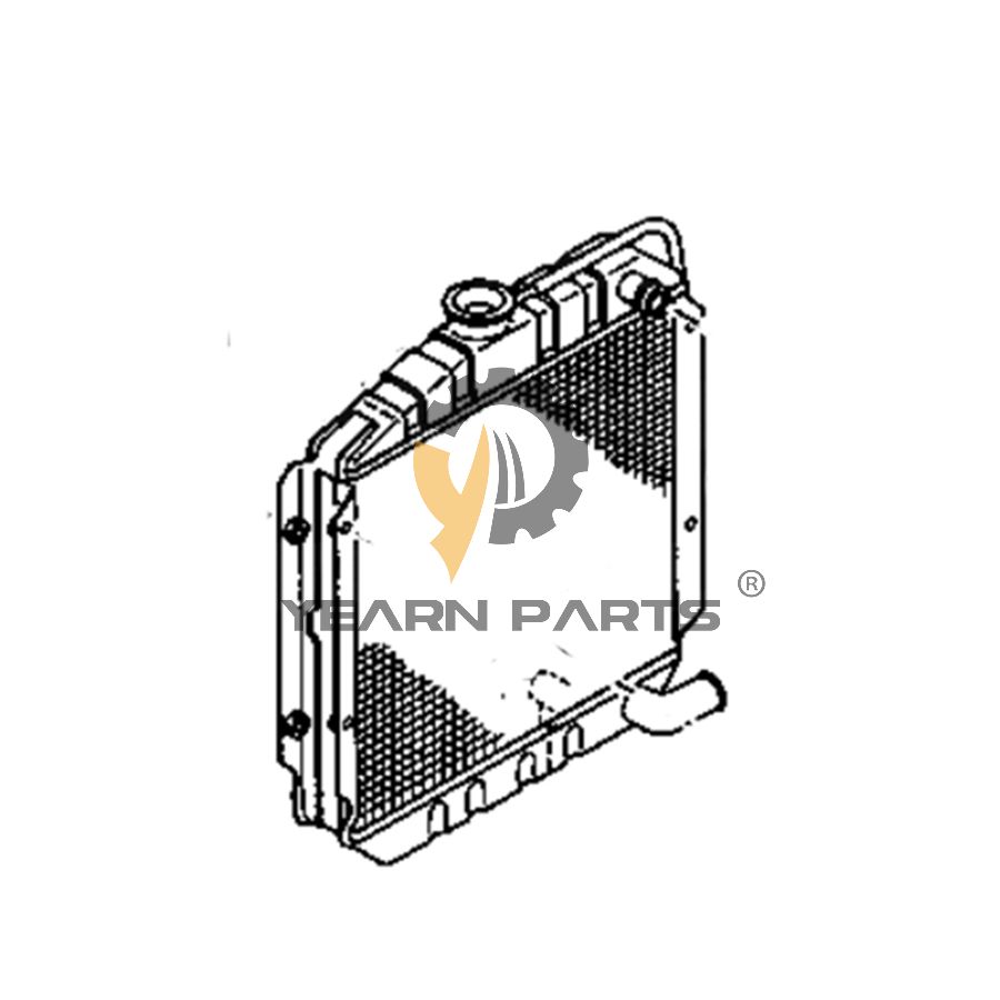 Water Radiator 20M-03-11101 20M0311101 FF782203100 for Komatsu Excavator PC05-1 PC05-5 PC12UU-1 Loaders SK04-2