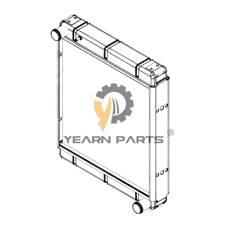 Water Tank Radiator 30917000 for JCB Excavator .1CX HF 1CX 1CX HF 407BZX 407BZX LE 407BZX SUPER 408BZX 408BZX LE 409BZX 409BZX LE