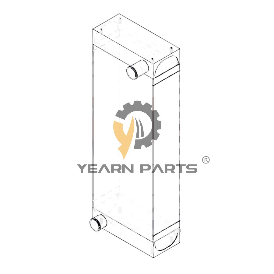 Water Tank Radiator 30927097 for JCB Excavator TM310 TM310S TM-W