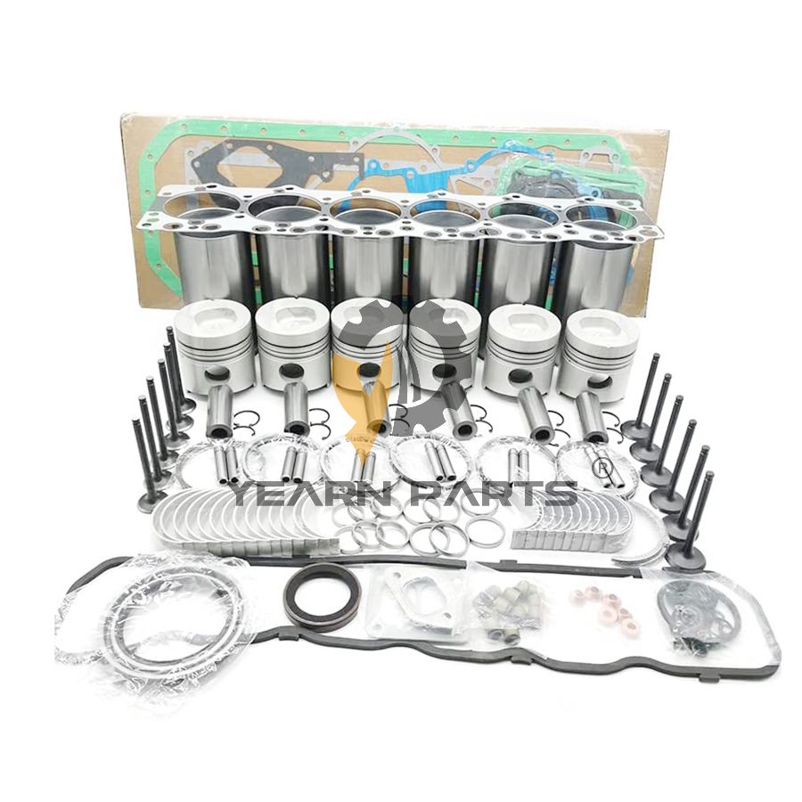 Yuchai Engine YC6J125Z-T20 Overhaul Rebuild Kit for Hyundai SL733 SL733S SL735 Loader