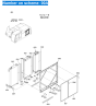 Water Tank Radiator Core ASS'Y 4649913 for Hitachi Excavator ZX330-3 ZX350H-3 ZX400W-3