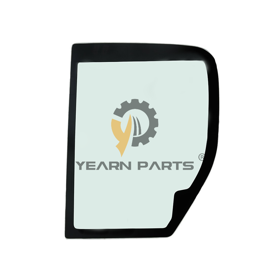 Side Behind Door Glass 75Q4-02721 for Hyundai Excavator R145CR-9 R235LCR-9 R235LCR-9A