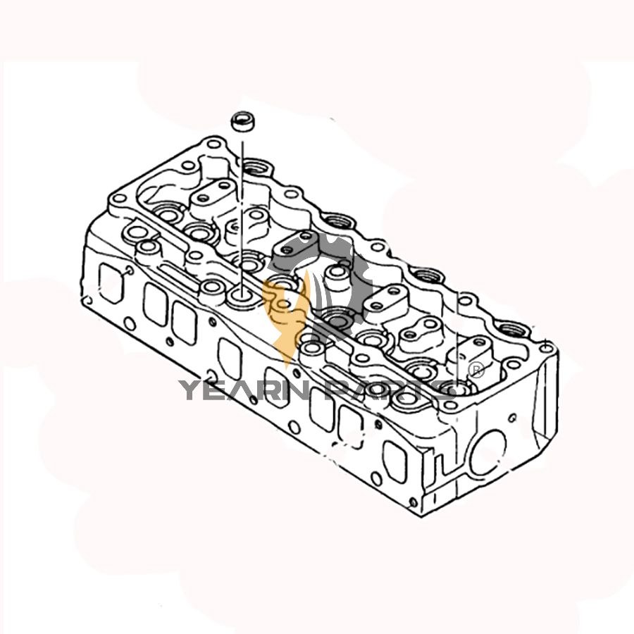 Cylinder Head 65.03101-6058 65.03101-6058A for Doosan Daewoo Excavator SOLAR 50W-III