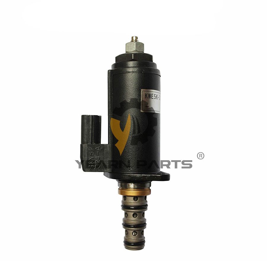 Lever Lock Solenoid YT35V00013F1 for Kobelco Excavator SK210LC-6E SK235SR-1E SK235SR-1ES SK235SRLC-1E SK250LC-6E SK290LC-6E SK850