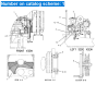 Air Conditioning Compressor 154-0490 for Caterpillar Excavator CAT 311B 312B 315B 318B 320B 322B 325B 330B