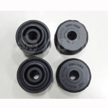 12 PCS Engine Mounting Rubber Cushion 2161-1236 for Doosan Daewoo Excavator SOLAR 50W-III