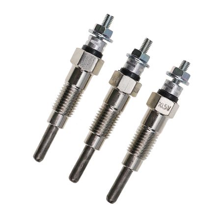 3pcs Glow Plug VV12979577800 for Case Excavator CX14