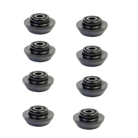 8 PCS Engine Mounting Rubber Cushion 11N6-10450 11N6-13055 for Hyundai Excavator R140W7 R110-7 R215LC7 R145CR9 R170W9S HX220NL HW210