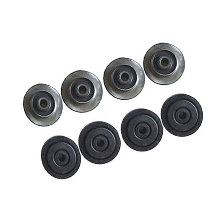 8 pcs Engine Rubber Mounting 4687517 4687518 4694533 4668365 for Hitachi ZX70-3 ZX75UR-3 ZX75US-3 ZX80LCK-3 ZX85US-3 ZX85USB-3 Excavator