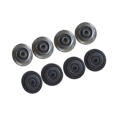 8 piezas de montaje de goma del motor 4687517 4687518 4694533 4668365 para excavadora Hitachi ZX70-3 ZX75UR-3 ZX75US-3 ZX80LCK-3 ZX85US-3 ZX85USB-3