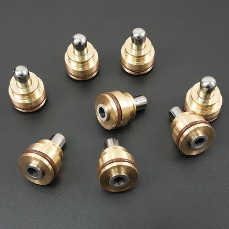 8pcs Pilot Valve Pushers 2436U1277S211 for Kobelco Excavator SK17SR-3 SK200SRLC-1S SK25SR SK25SR-2 SK45SR SK45SR-2 SK55SRX