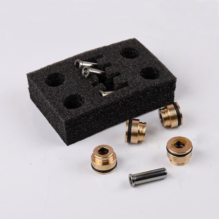 8pcs Pilot Valve Pushers 2436U1277S211 for New Holland Excavator E115SR E130 E135B E135BSRLC E135SR E135SRLC E160 E175B E18SR E200SR E200SRLC