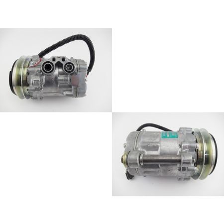 A/C Compressor 22L-979-2211 for Komatsu Excavator PC27MR-2-B PC30MR-2 PC35MR-2 PC40MR-2 PC40MR-2-AC PC50MR-2 PC50MR-2-AC