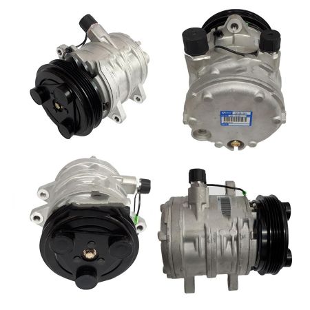 A/C Compressor PH91V00004F1 for New Holland Excavator E30B E30BSR E30SR E35B E35BSR E35SR E50B E50BSR E50SR E55BX EH35.B EH50.B