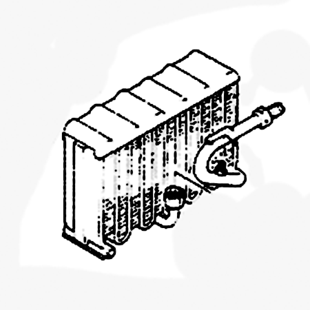 A/C Evaporator 24100U1188S15 for Kobelco Excavator SK100-3 SK120-3 SK120LC-3 SK300-3 SK300-2 SK300LC-3 SK300LC-2 SK60 SK60-3 SK60-4