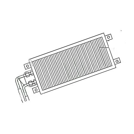 AC Evaporator 4190000476 for SDLG Wheel Loader LG918 LG952L