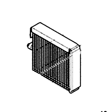 A/C Evaporator PH20M00019S036 for New Holland Excavator E30B E30BSR E30SR E35B E35BSR E35SR E50B E50BSR E50SR EH35.B EH50.B