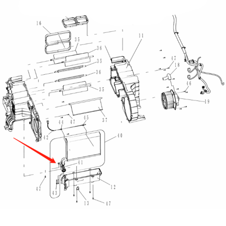 Buy A/C Expansion Valve LQ20M00059S041 for New Holland Excavator E215B E175B from WWW.SOONPARTS.COM online store