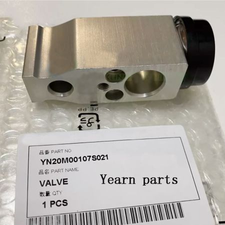 A/C Expansion Valve YN20M00107S021 for New Holland Excavator E135BSR E150BSR E160CBR E215B E230CSR E235BSR E265B E485B