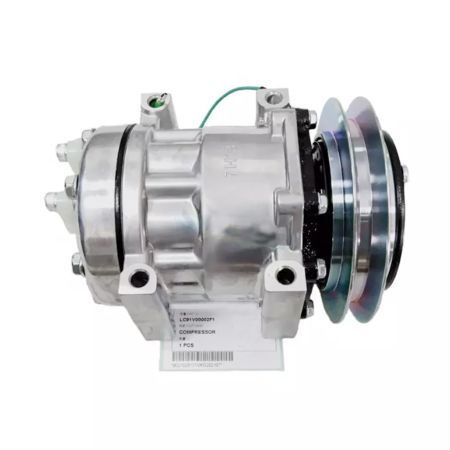 Air Conditioning Compressor LC91V00002F1 for Kobelco Excavator SK290LC SK290LC-6E SK330LC SK330LC-6E SK480LC-6E