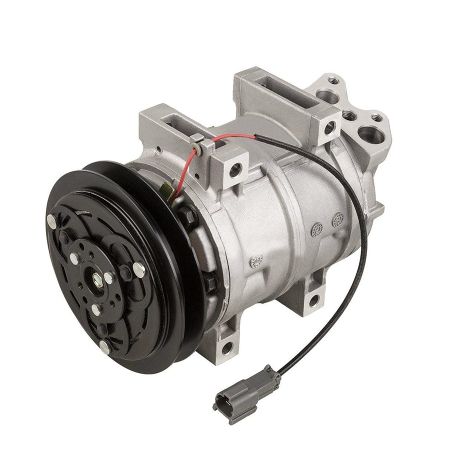 Air Conditioning Compressor LC91V00002F2 for Kobelco Excavator SK480LC SK480LC-6E SK200LC-6ES ED190LC-6E SK210LC-6E SK160LC-6E